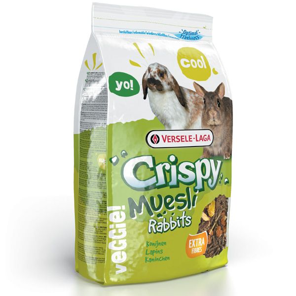 Versele-Laga Crispy Muesli КРОЛИК (Cuni) зерновая смесь корм для карликовых кроликов