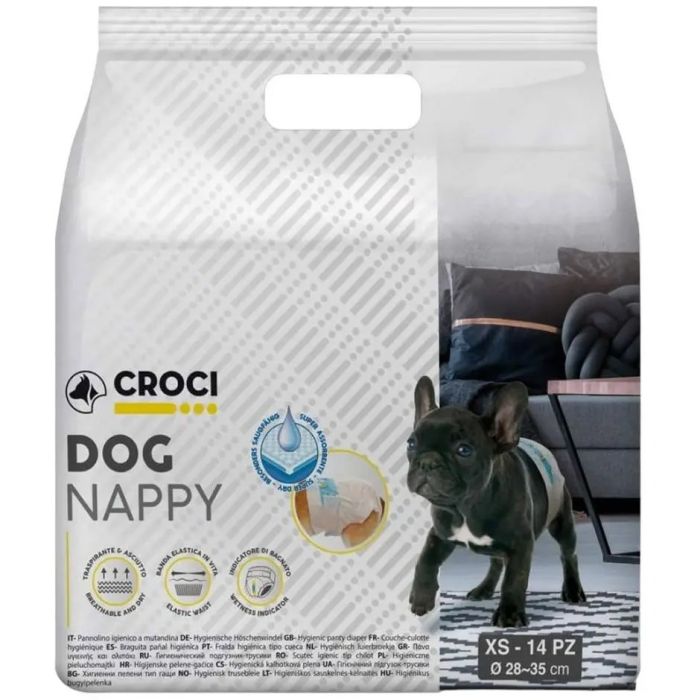 Підгузки для собак DOG NAPPY CROCI