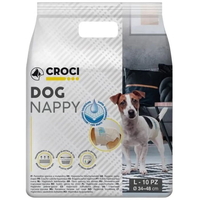 Підгузки для собак DOG NAPPY CROCI