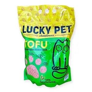 Lucky Pet Tofu - наповнювач Лакі Пет Тофу гіпоалергенний для котячого туалету  6 л