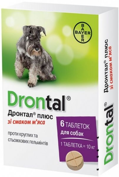 Bayer Drontal plus - 1 тбл