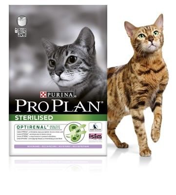 Pro Plan (Про План) Sterilised Turkey для кастрированных кошек (индейка)