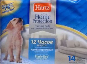 Hartz (Харц) Training Pads Пеленки для собак и щенков