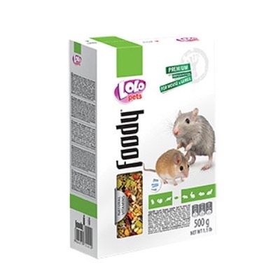 Корм для мишей та піщанок LoLo Pets, 500 гр