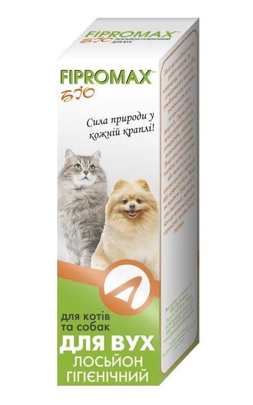 Fipromax BIO Лосьйон-спрей вушний для собак і кішок, гігієнічний 30 г 