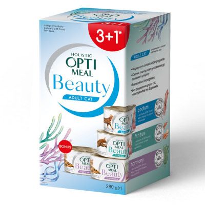 Optimeal Cat Beauty Mix Fitness, Podium & Harmony