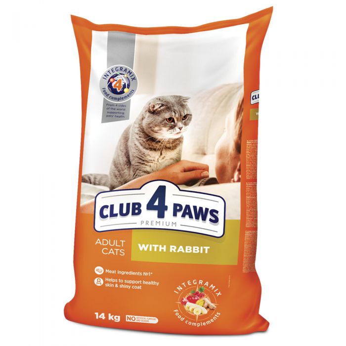 Club 4 Paws Premium Adult With Rabbit Сухий корм для кішок з кроликом