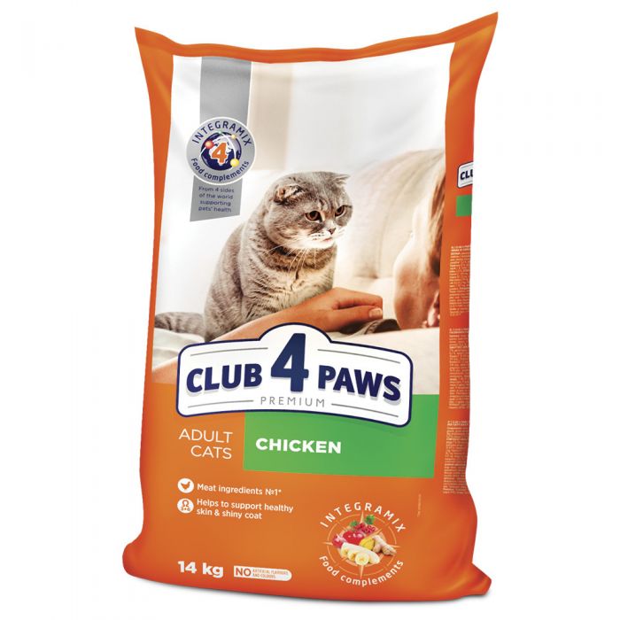 Club 4 Paws Сухий корм для кішок з куркою