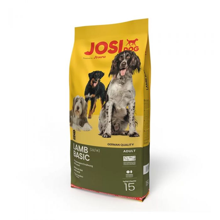 Josera JosiDog Lamb Basic сухий корм з ягням для дорослих собак