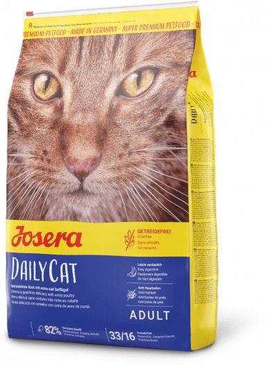 Josera DailyCat беззерновий сухий корм з птицею 