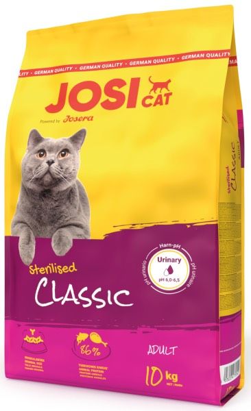 Josera JosiCat Sterilised Classic  сухий корм для стерилізованих і кастрованих котів