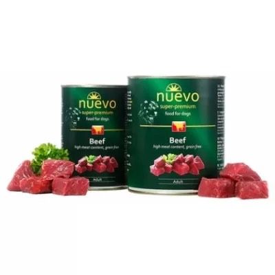 Nuevo Adult Beef Вологий корм для собак з яловичиною