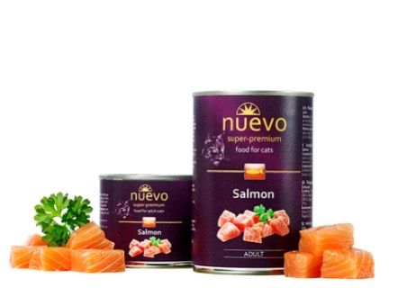 Nuevo Adult Salmon Вологий корм для кішок з лососем