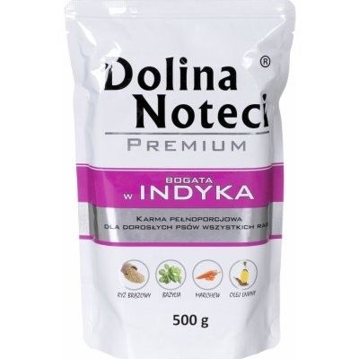 Dolina Noteci Premium Вологий корм для собак з індичкою 500 г