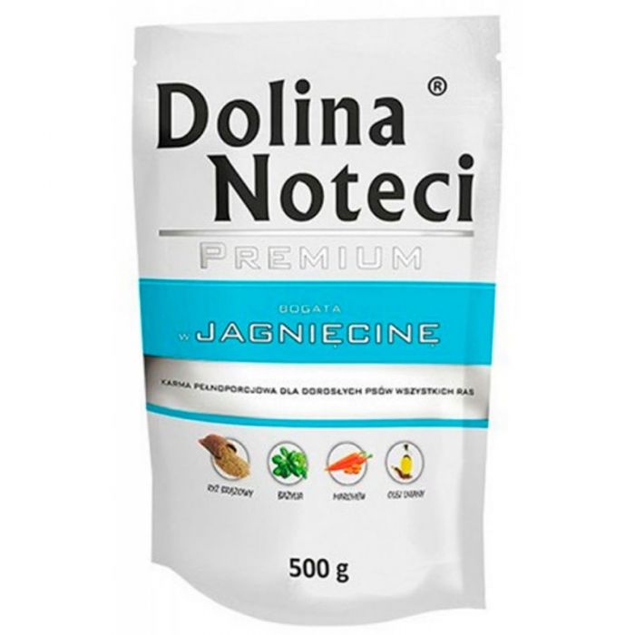 Dolina Noteci PREMIUM Консерви для собак ягня з овочами і рисом 500 г