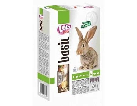 Корм для кролів LoLo Pets basic, 1 кг